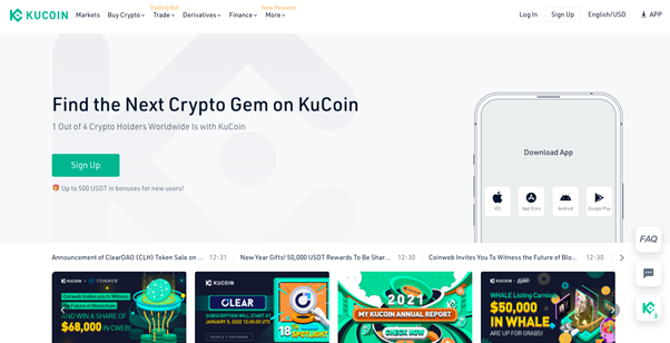 kucoin-homepage